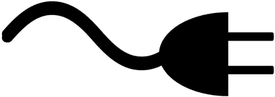 LaTeX electric plug symbol