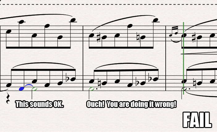 Sibelius 7 note that won't play